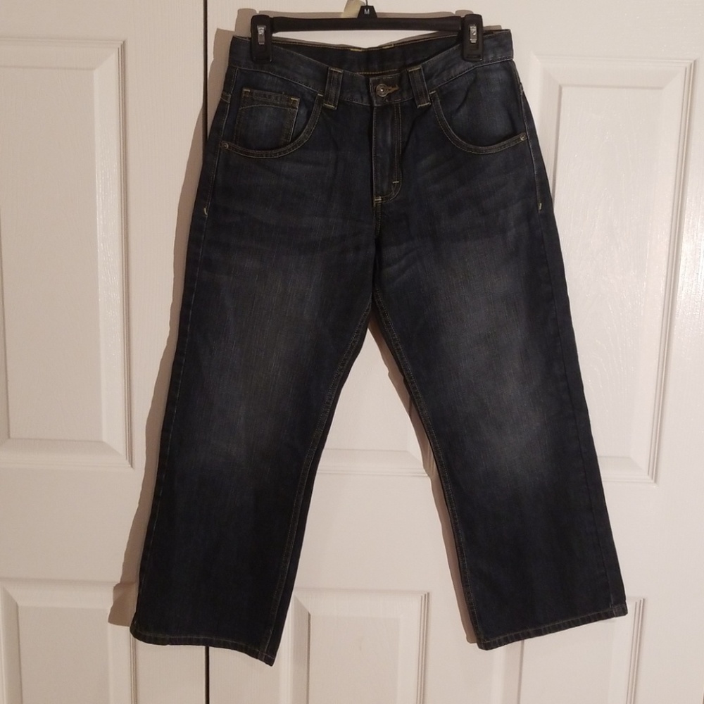 Boy 12 husky relaxed straight leg